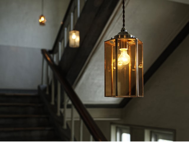 ペンダントライト Collier コリエ アンバー